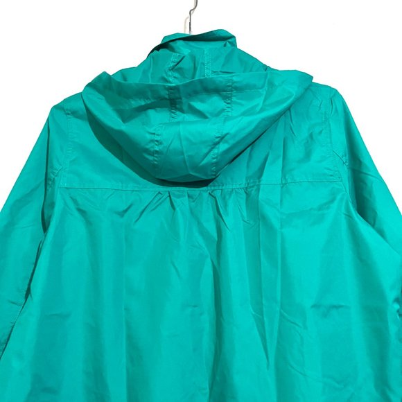 Button-Up Hooded Rain Jacket - Picture 6 of 11